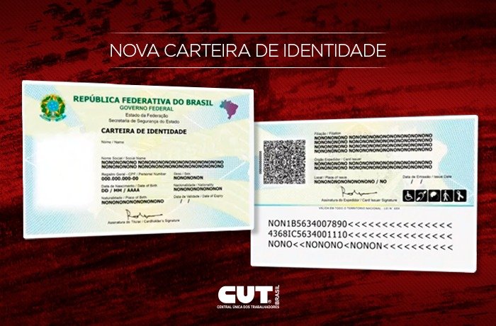 Nova carteira de identidade unifica as informações do cidadão no